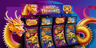 Magic Treasures slot with bonus rounds and escalating prize ladders