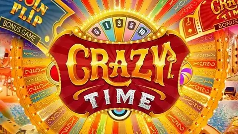 Crazy Time bonus round showing multiple multipliers and sports betting combination